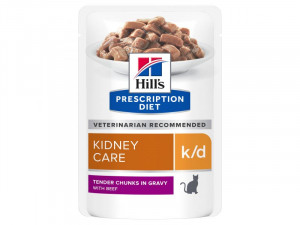 HILLS PD K/D Hill's Prescription Diet Kidney care with Beef 12 x 85 g